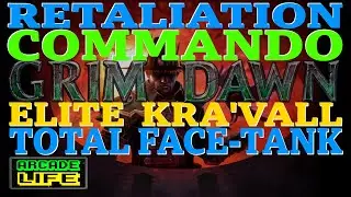 Grim Dawn | Retaliation Commando | Kra'vall face-tank - no potions - Elite | January 2023