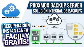 Proxmox Backup Server: Solución Integral para Backups de Virtualización #VMCloudMaster #proxmox