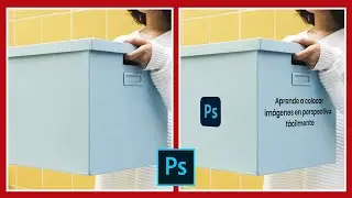 Two ways to create perspective in Photoshop: Warp and Vanishing Points