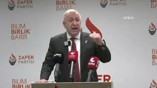 Zafer Partisi Genel Başkanı Ümit Özdağ açıklama yaptı