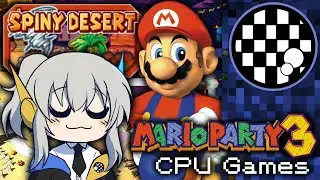 Mario Party 3 CPU Games | Spiny Desert