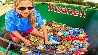 You Won't Believe What We Found!  DUMPSTER DIVING And TRASH DAY IN RICH NEIGHBORHOOD