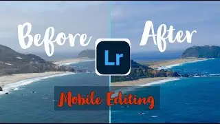 How to edit Landscape photo for  Facebook cover, YouTube banner etc. Mobile Editing