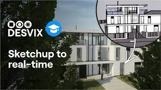 SketchUp File Import using the Datasmith Exporter Plugin | DESVIX Tutorial