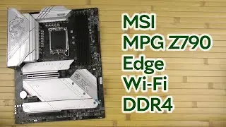 Розпаковка MSI MPG Z790 Edge Wi-Fi DDR4