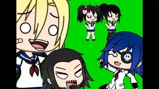 Yandere Show | Laughting Green Screen Gas | Gacha Life | feat. marianaandrade123