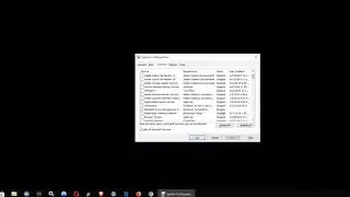 Windows 10 Start Stop Services Startup items Programs from Starting Up msconfig