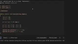Java - Swap two numbers without using temp variable