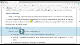 Lab 4 Introduction to Entity Relationship Diagrams ERDs