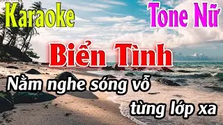 Biển Tình Karaoke Tone Nữ ( C ) Karaoke Lâm Organ - Beat Mới