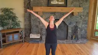 Day 1 of the Energy Medicine Yoga Challenge with Lauren Walker!