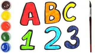 How to draw the alphabet and numbers?