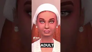 GROW UP WITH MY SIM! SIMS 4 #shorts #sims #createasim