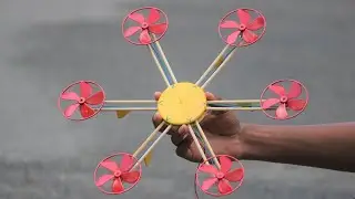 How to use waste Motors to make a Drone - 6 Motor Life Hacks