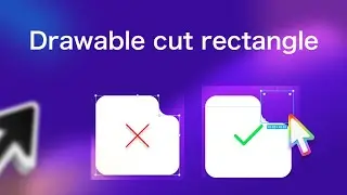 Drawable Cut Rectangle: 27 seconds For A Good Drawable Cut Rectangle