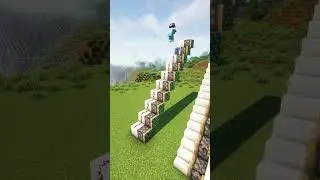 Minecraft Automatic Stairs😱 