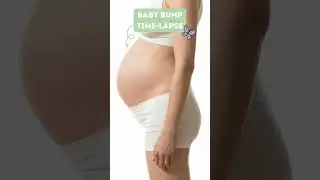 Beautiful 🥺 Pregnant Belly Transformation!🤰🦋 