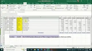 Excel FILTER function with formula example   V2 July 2022