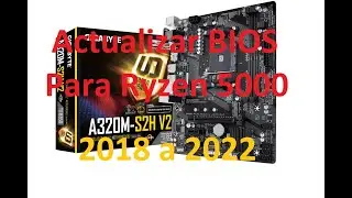 ✅ actualizar BIOS, A320M con 5600G (actualizado a 2023)🟢