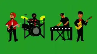 Green Screen Band Music