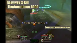 World of Warcraft  - Season of Discovery - EASY mode Electrocutioner 6000 in Gnomeregan Phase 2