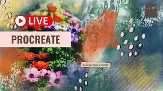 Procreate Live Color Challenge 1 - Beginners Procreate Tutorial