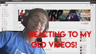 REACTING TO MY OLD VIDEOS!! *try not to cringe challenge*