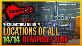 🟢 DEADPOOL - ALL 14 DEADPOOL'S JUNK LOCATIONS 🔍 | Collectible Guide | [4K 60FPS] (PC UHD)