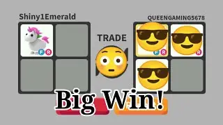 OMG!!😍 Big win for my unicorn!?😳 WFL and more in Adopt me!