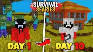🔥 Minecraft PE Survival Series Ep 1 | Pehla OP Base & Full Iron Armor! ⚔️🏡