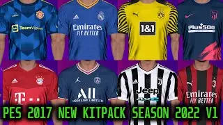PES 2017 | New Kitpack Season 2021/2022 V1