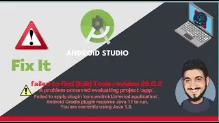 Error: failed to find Build Tools revision ' | Android Studio | Fixing