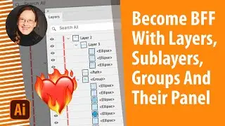 Become BFF With Illustrator's Layers Panel