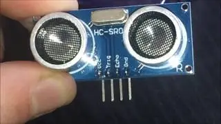 Arduino Beginner project - HC-SR04 sensor with LCD - Code in description