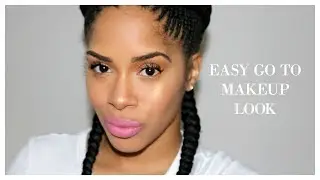 EASY & QUICK MAKEUP LOOK/ Beginner Friendly!!!!