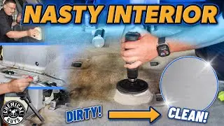 Deep Cleaning A DISGUSTING Interior - Chemical Guys