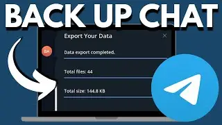How to Download Telegram Chat as Backup