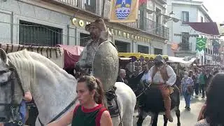 Spotted Don Quijote and Sancho Panza in Alcalá