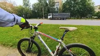 Прокатился на своем стареньком велосипеде! ВЕЛОПОКАТУШКА #66