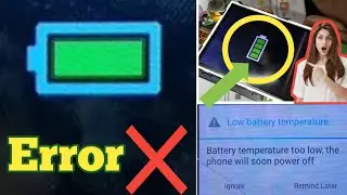 itel charging error  ||All itel infinix tacono battery tampratur |mobile charging solution
