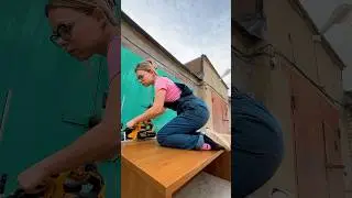 Верстак в гараж из нержавейки 😳  