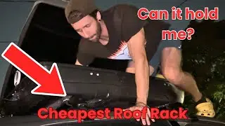 I BOUGHT THE CHEAPEST ROOF RACK (ITS BETTER THAN THULE)