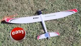 Maiden Flight Of A New E-flite UMX Radian!