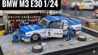 1/24 Reviviendo en MAQUETA el BMW E30 M3 de Pep Bassas en 1989 | CHRONICMODELS