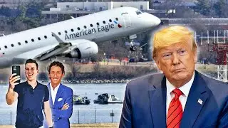 The Wild Aftermath of the US Plane Crash