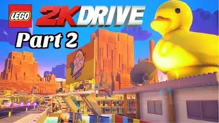 LEGO 2k Drive Part - 2 Butte Loops Race!