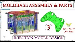 MOLDBASE DESIGN IN PLASTIC MOULD DESIGN | PLASTIC MOULD DESIGN TUTORIAL #cimdesign