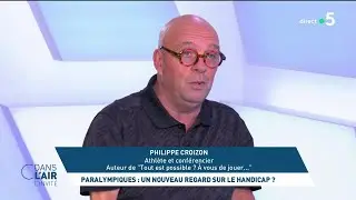 Philippe Croizon - Paralympiques : un nouveau regard sur le handicap? #cdanslair l'invité 30.08.2024