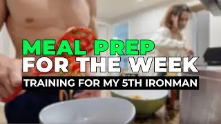 how i meal prep for the week... (training for my 5th ironman)