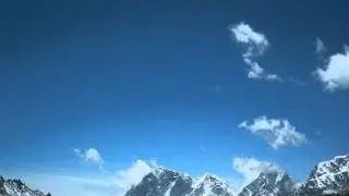 Clouds over Everest Base Camp timelapse [Everest Education Expedition 2012]